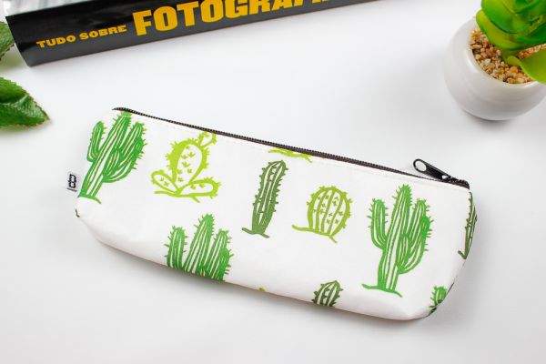 Porta Canetas Green Cactus